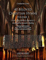 40 Beloved Christian Hymns Volume I P.O.D. cover